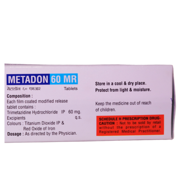 Metadon 60 MR (Trimetazidine Hydrochloride Modified Release(60mg) - Image 2