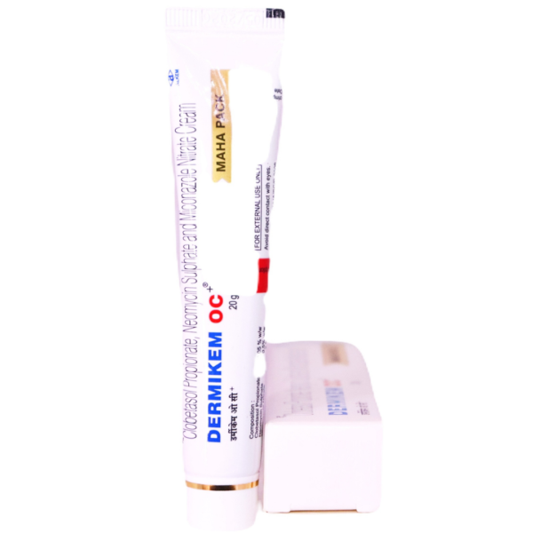 Dermikem OC (Clobetasol (0.05%) + Miconazole (2%) + Neomycin (0.5%) - Image 3