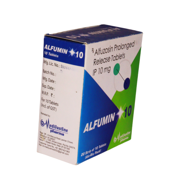 Alfumin 10 (Alfuzosin Prolonged release 10mg) - Image 3