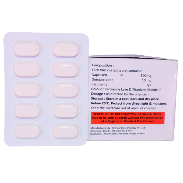 Napokis D 9Naproxen & Domperidone (500mg/10mg)) - Image 2