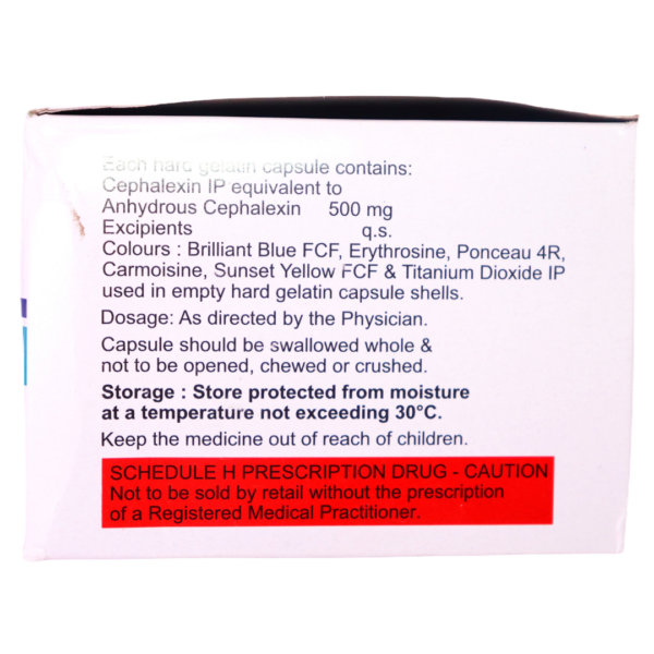 Cephalkem 500 (Cephalexin Capsules 500mg) - Image 2