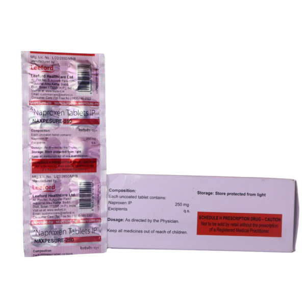 Naxpesure 250 (Naproxen 250 mg) - Image 2