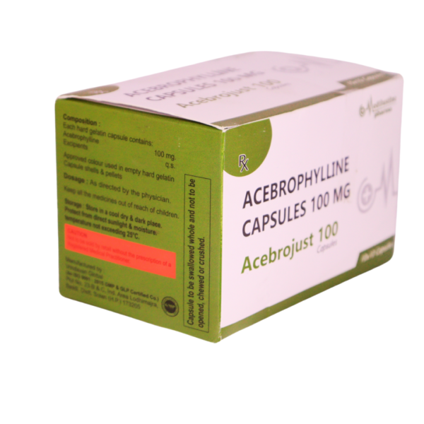 Acebrojust 100 (Acebrophylline 100mg) - Image 2