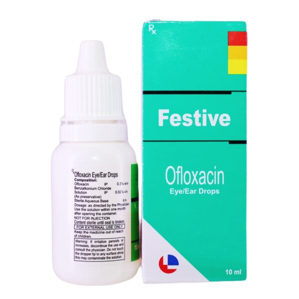 Festive (Ofloxacin Eye/Ear Drops) - Image 2