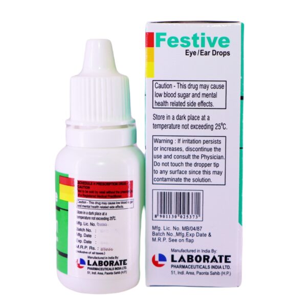 Festive (Ofloxacin Eye/Ear Drops) - Image 3