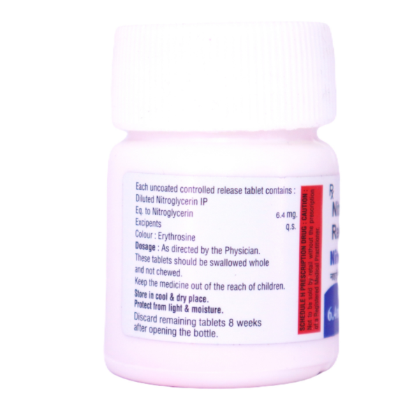 Nitro G 6.4 (Nitroglycerin/Glyceryl Trinitrate - 6.4mg) - Image 2