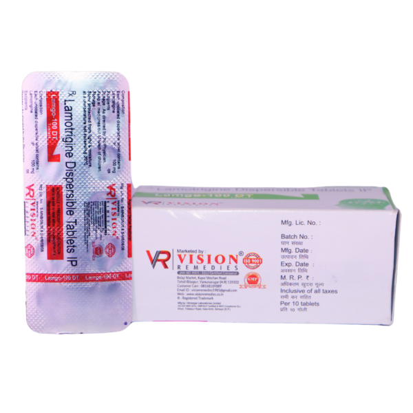 Lamgo 100 DT (Lamotrigine dispersible Tablets 100mg ) - Image 3