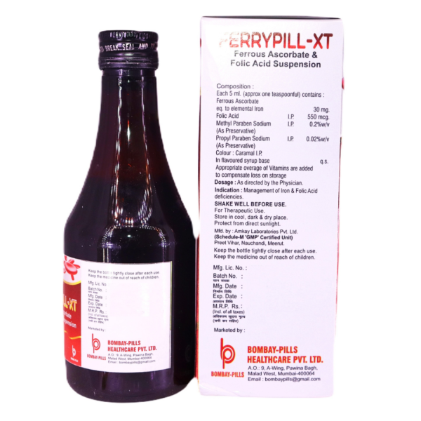 Ferrypill XT (Ferrous ascorbate Folic acid) - Image 3