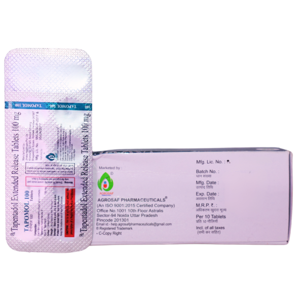 Tapomol 100 (Tapentadol Extended Release(100mg) - Image 3