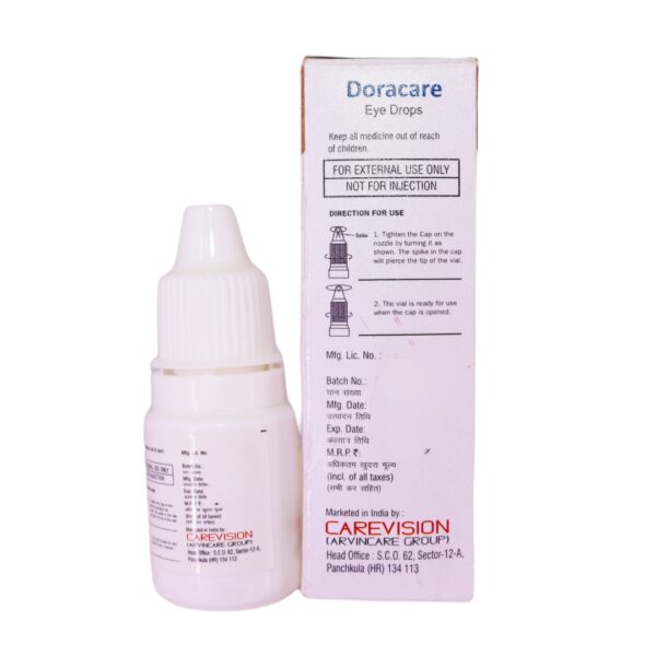 Doracare Eye Drop (Dorzolamide Eye Drop 2%) - Image 3