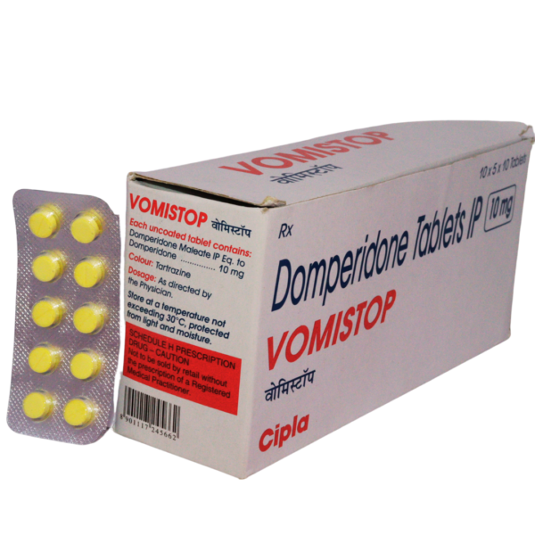 Vomistop (Domperidon tablets IP 10mg) - Image 2