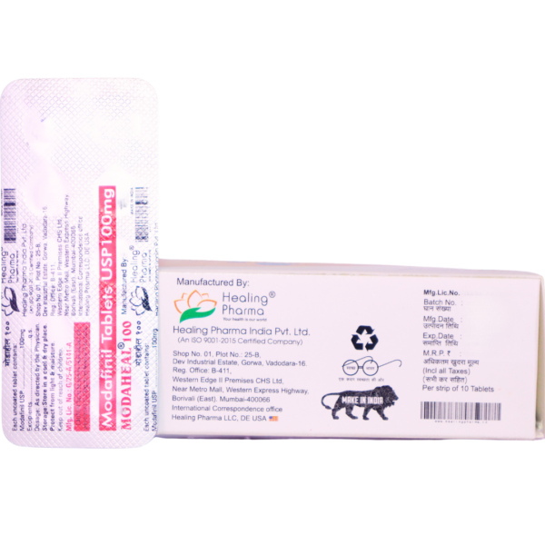 Modaheal 100 (Modanifil 100mg) - Image 3