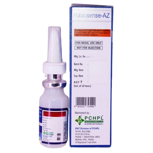 Nasosense AZ (Azelastine hydrochloride 140 MCG+Fluticasone 50 MCG) - Image 3