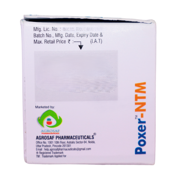 Poxer NTM (Pregabalin (75mg) + Nortriptyline (10mg) + Methylcobalamin (1500mcg)) - Image 3