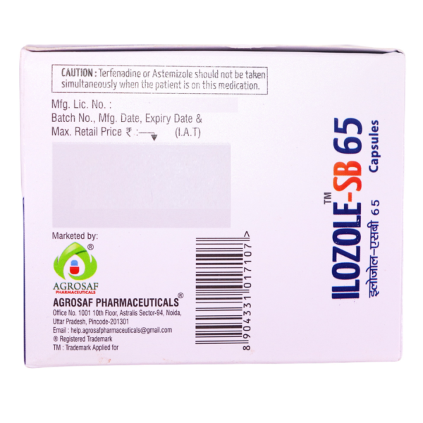 ILozole SB 65 (Itraconazole Capsules 65mg) - Image 3
