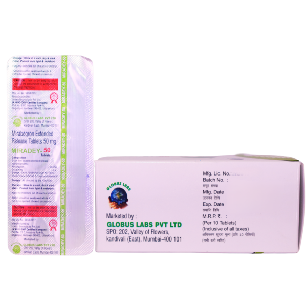 Miradey 50 (Mirabegron Extended Release 50 mg) - Image 3