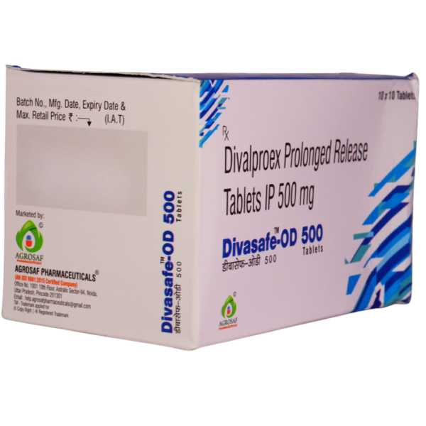 Divasafe OD 500(Divalproex Prolonged Release 500mg) - Image 3