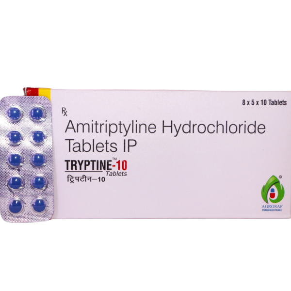 Tryptine 10 (Amitriptyline Hydrochloride 10mg)