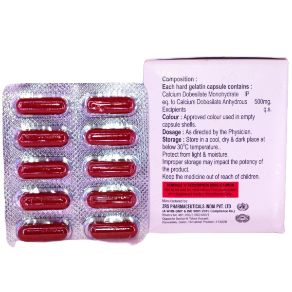 Dobelite (Calcium Dobesilate Monohydrate 500 mg) - Image 2