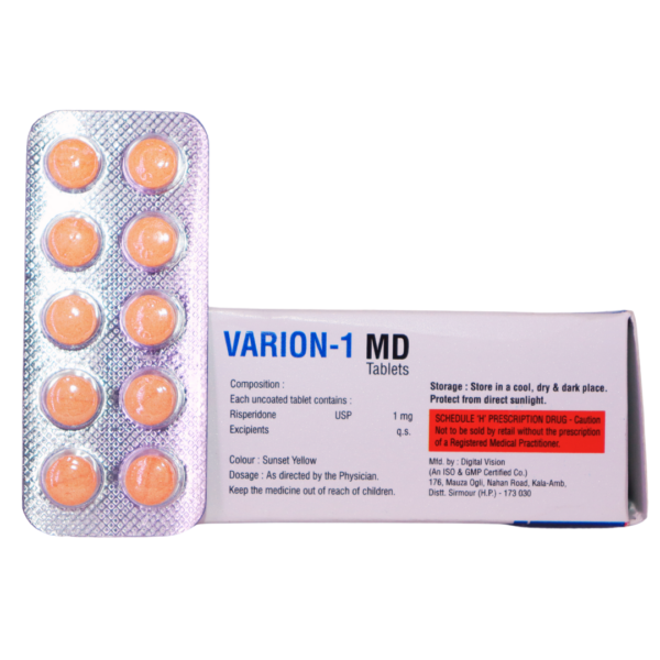 Varion 1 MD (Risperidone 1 mg) - Image 2