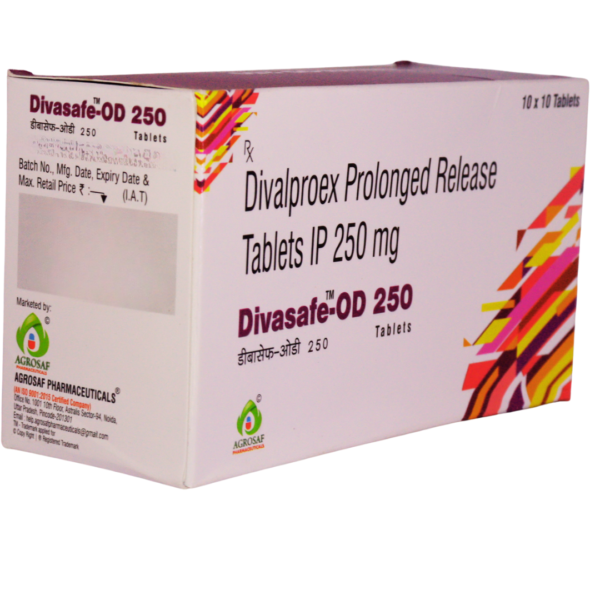 Divasafe OD 250 (Divalproex Prolonged Release 250mg) - Image 3