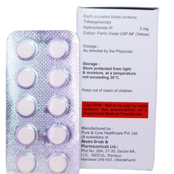 Trexycare (Trihexyphenidyl (2mg)) - Image 2