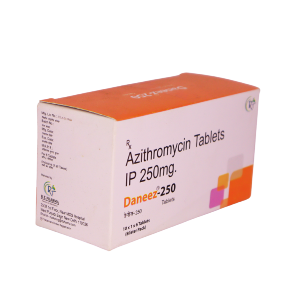 Daneez 250 (Azithromycin 250mg) - Image 3