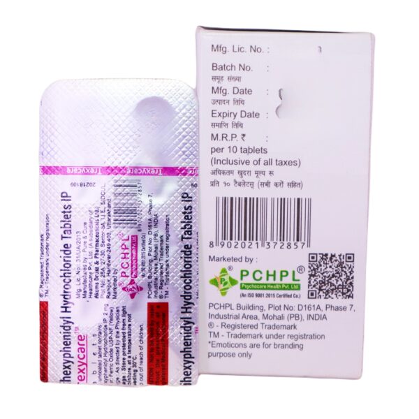 Trexycare (Trihexyphenidyl (2mg)) - Image 3