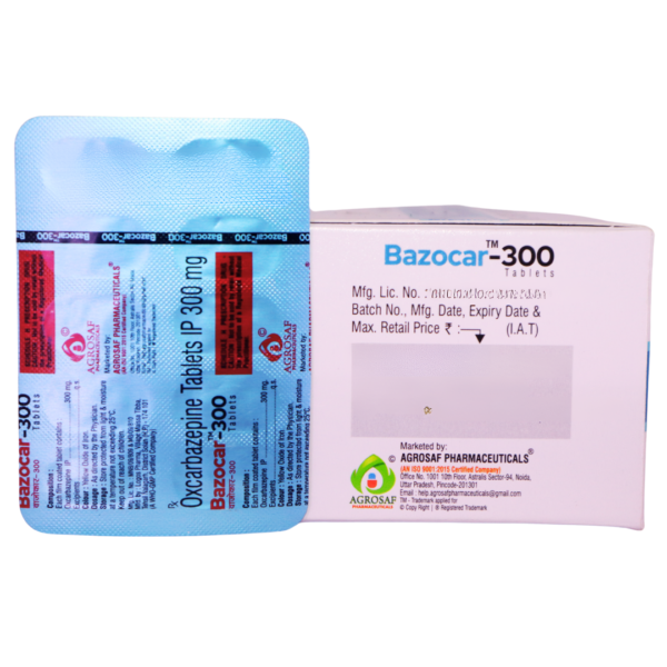 Bazocar 300 (Oxcarbazepine 300 mg) - Image 3