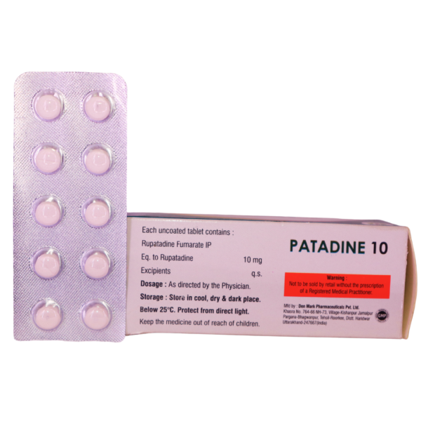 Patadine 10 (Rupatadine 10 mg) - Image 2