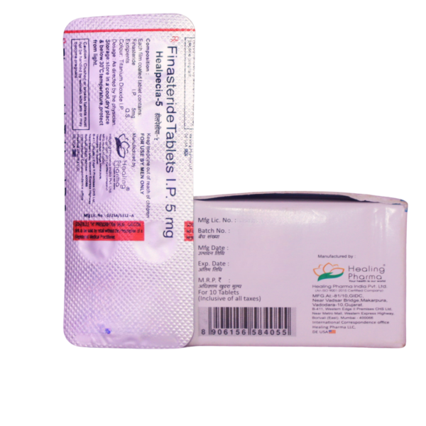 Healpecia 5 (Finasteride 5mg) - Image 3