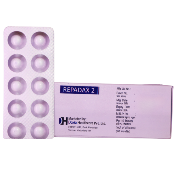 Repadax 2 (Repaglinide 2mg) - Image 3