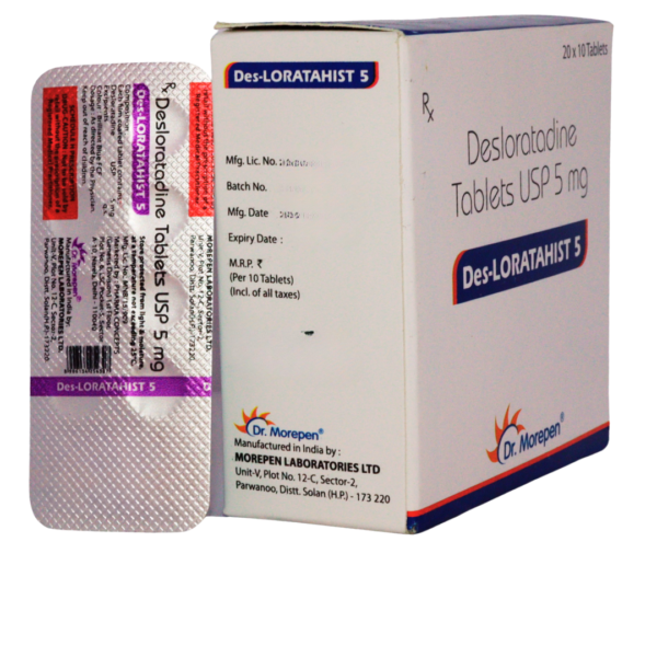 Des loratahist 5 (Desloratadine 5 mg) - Image 3