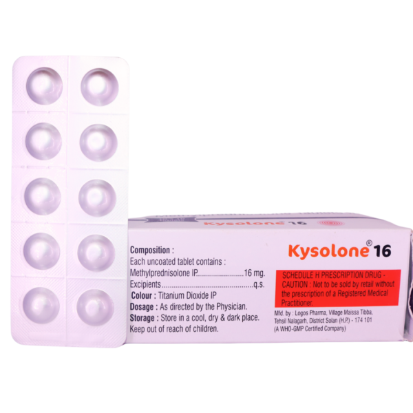 kysolone 16 (Methylprednisolone 16 mg) - Image 2