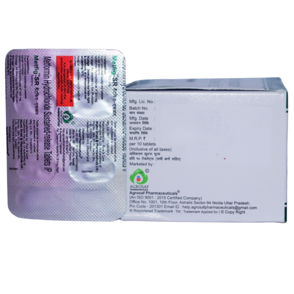 Metfig SR (Metformin Hydrochloride Sustained Release  500mg) - Image 3