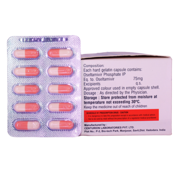 Oseltaflu 75MG (Oseltamivir Phosphate 75 mg) - Image 2