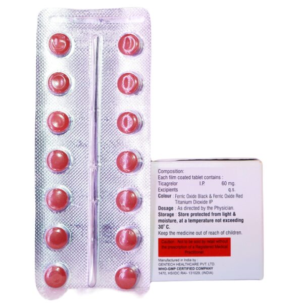 Brilticar 60 (Ticagrelor 60 mg) - Image 2