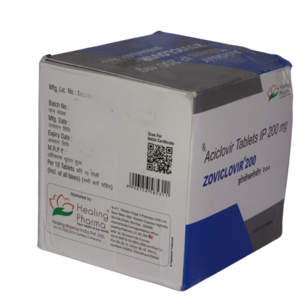 Zoviclovir 200 (Aciclovir 200mg) - Image 3