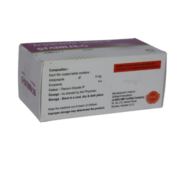 Stabilix  5 (Aripiprazole 5mg) - Image 2