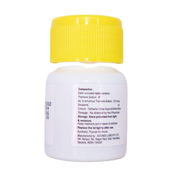 Thyroxinol 37.5 (Thyroxine Sodium 37.5 mcg) - Image 2