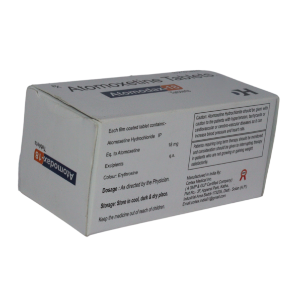 Atomodax 18 (Atomoxetine 18mg) - Image 2