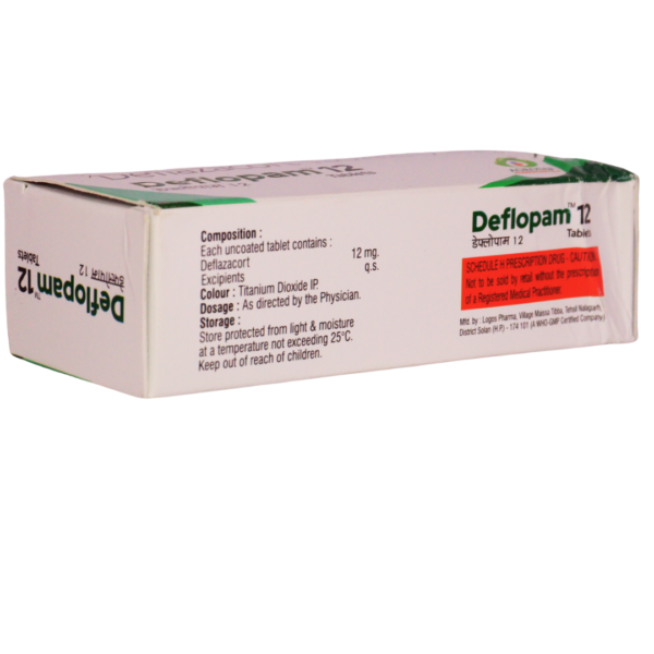 Deflopam 12 (Deflazacort 12mg) - Image 2