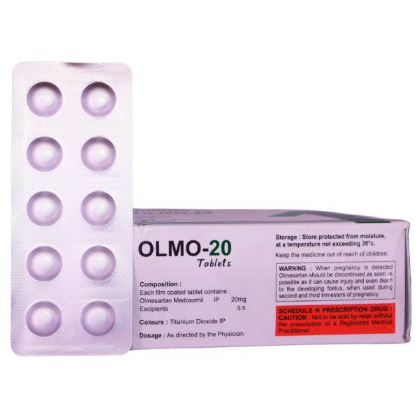 Olmo 20 (Olmesartan Medoxomil 20 mg) - Image 2