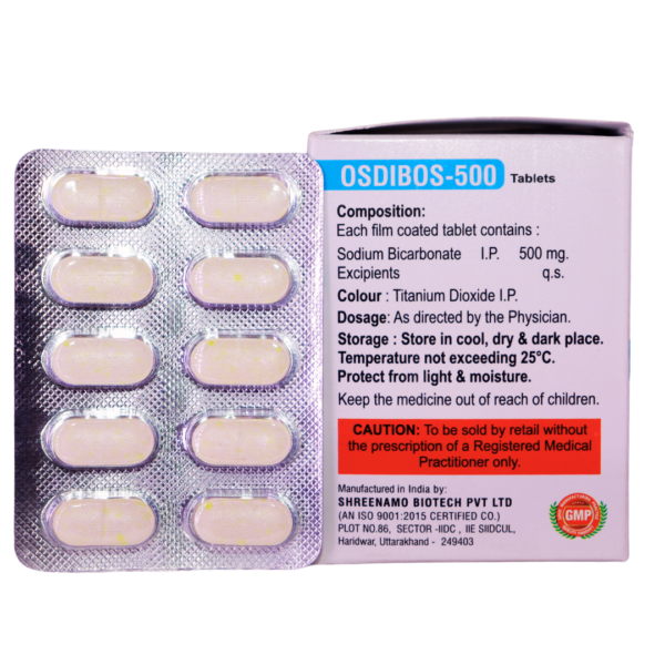 Osdibos 500 (Sodium Bicarbonate 500 mg) - Image 2