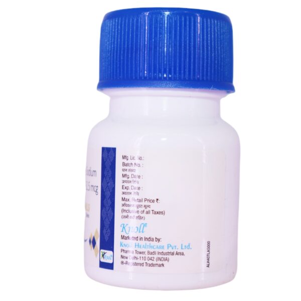 Thyroxinol 62.5 (Thyroxine Sodium 62.5 mcg) - Image 3