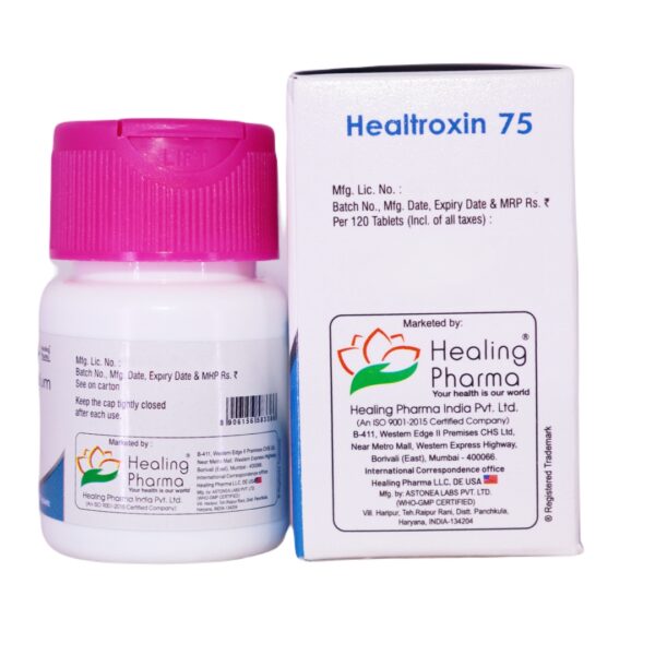 Healtroxin 75 (Thyroxine Sodium 75 mcg) - Image 2