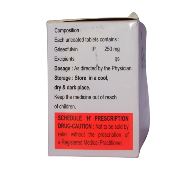 S Fulvin 250 (Griseofulvin -250mg) - Image 2