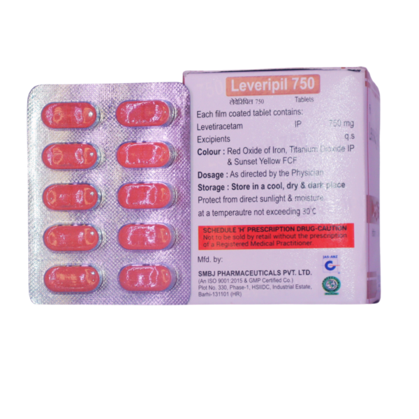 Leveripil 750 (Levetiracetam 750mg) - Image 2