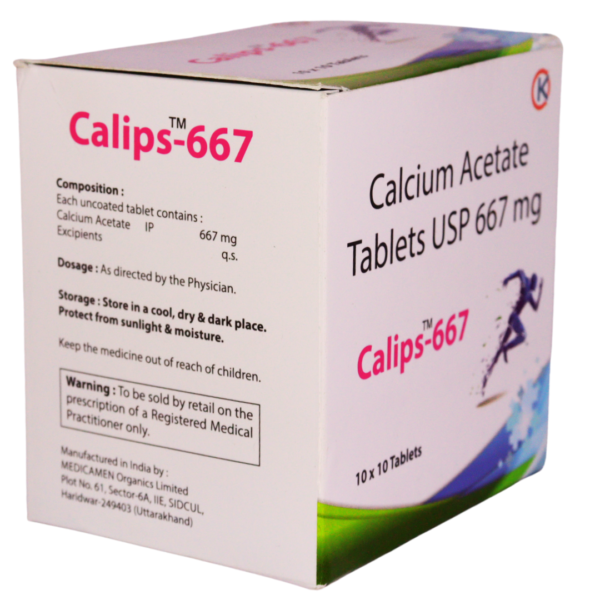Calips 667 (Calicum Acetate 667 mg) - Image 2