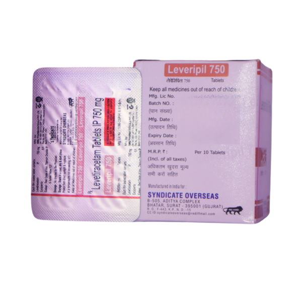 Leveripil 750 (Levetiracetam 750mg) - Image 3